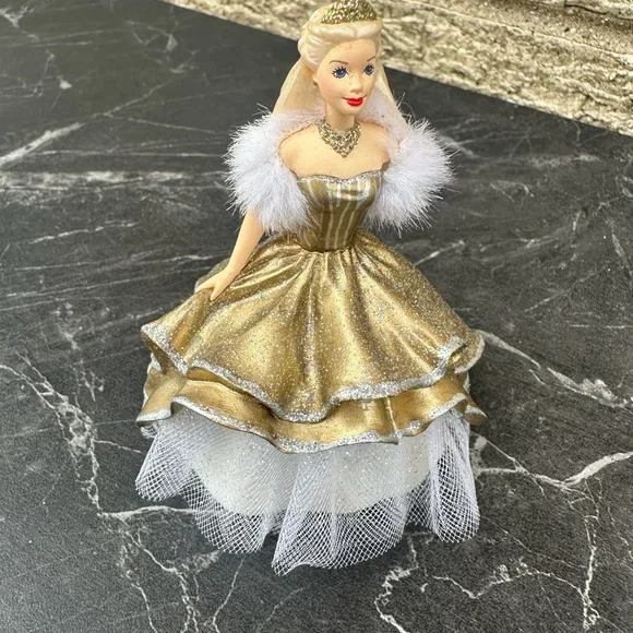 Hallmark Barbie Christmas tree ornaments 7pcs Holiday Decor